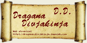 Dragana Divjakinja vizit kartica